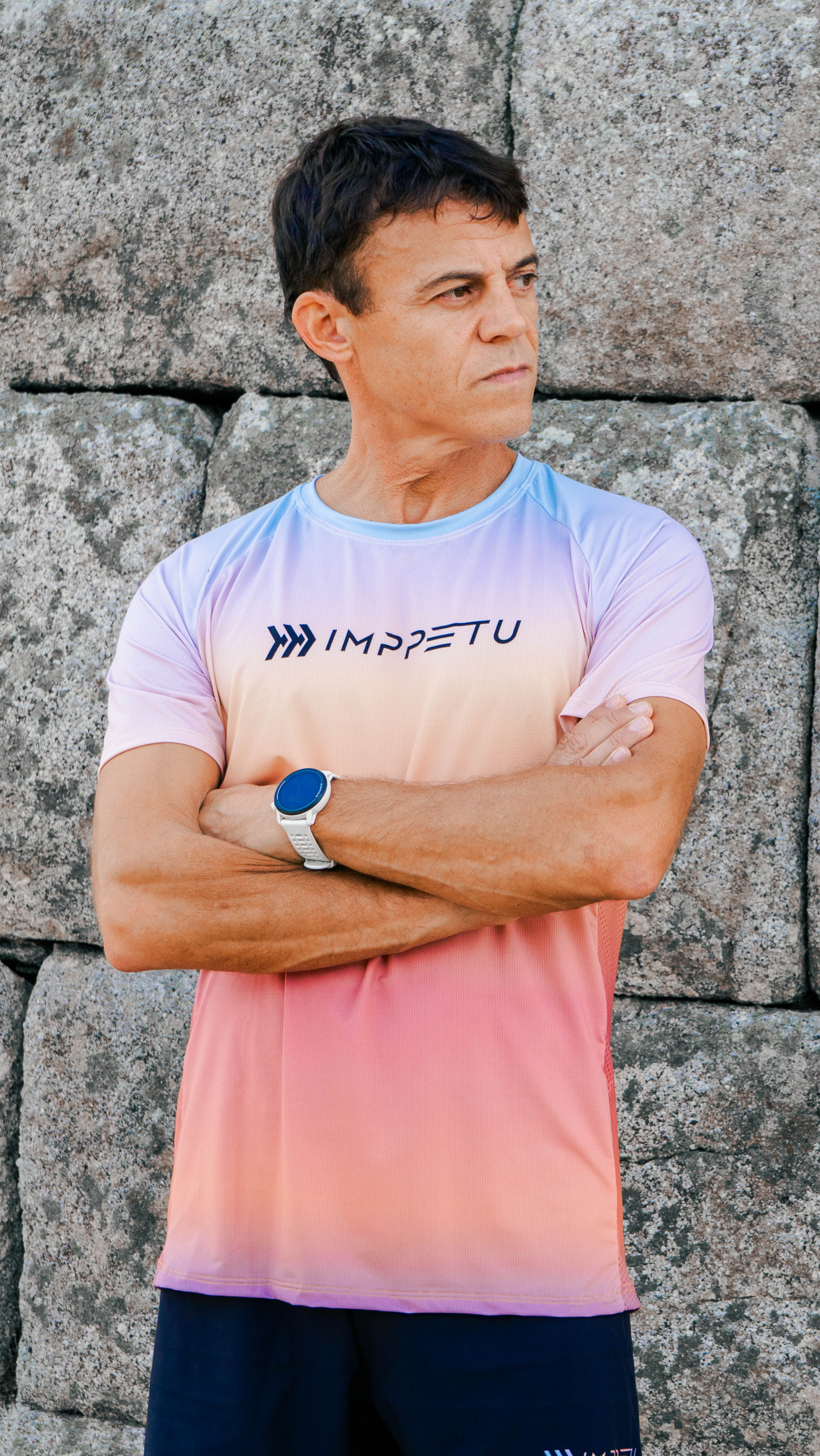 Camiseta running corta